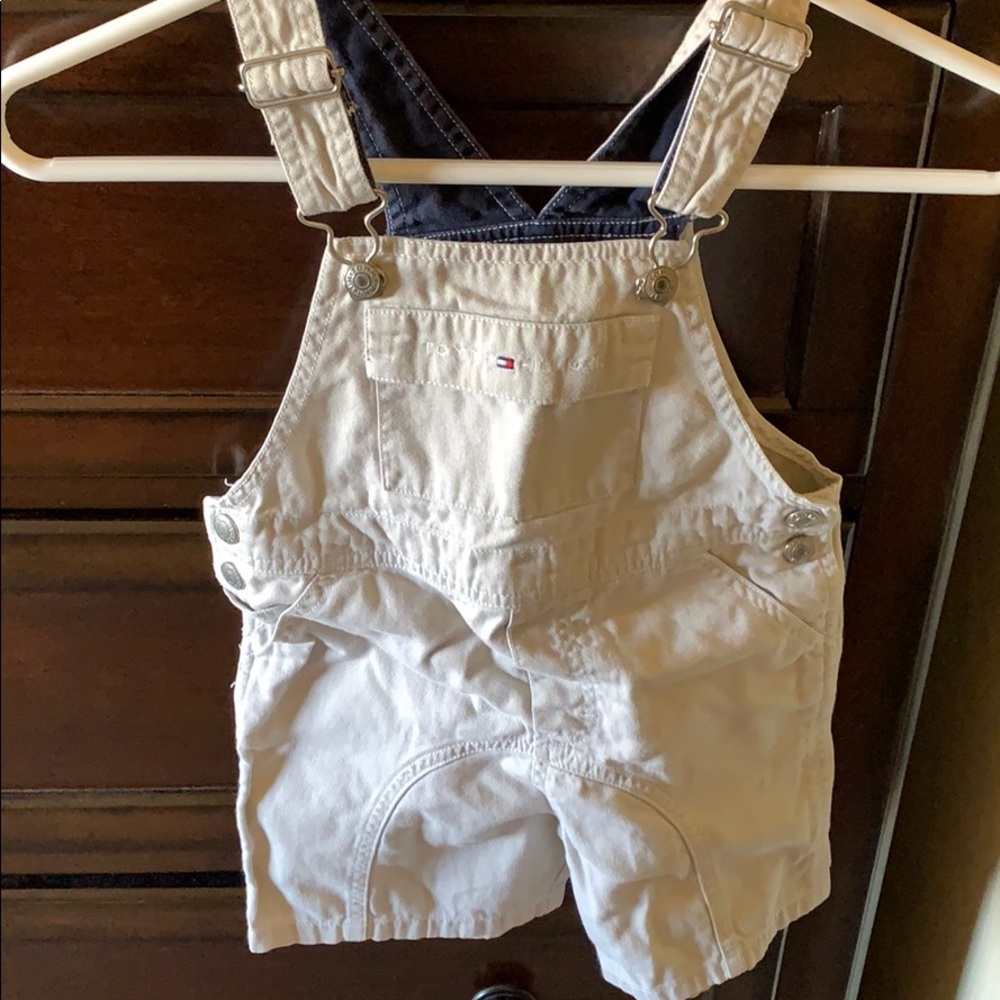 Vintage Tan Tommy Hilfiger overalls